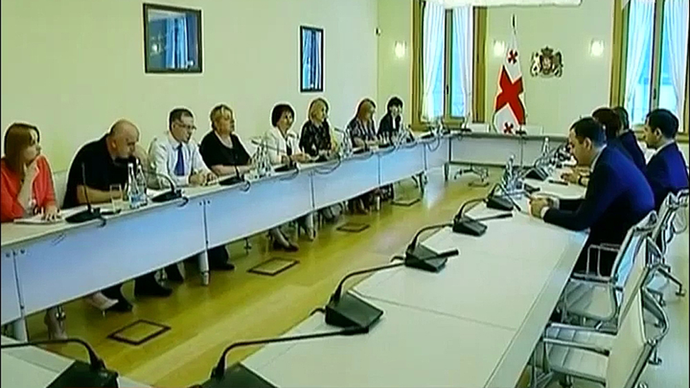 შეხვედრა ეროვნულ პლატფორმასთან