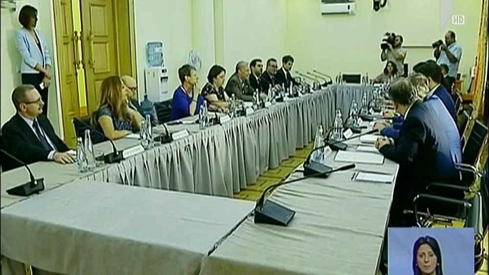 შეხვედრა ბუნდესტაგის წარმომადგენლებთან