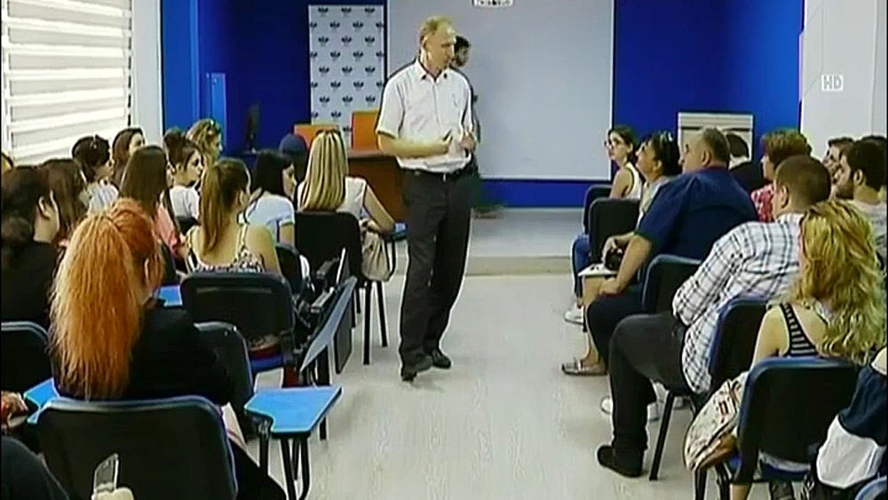 შეხვედრა სტუდენტებთან