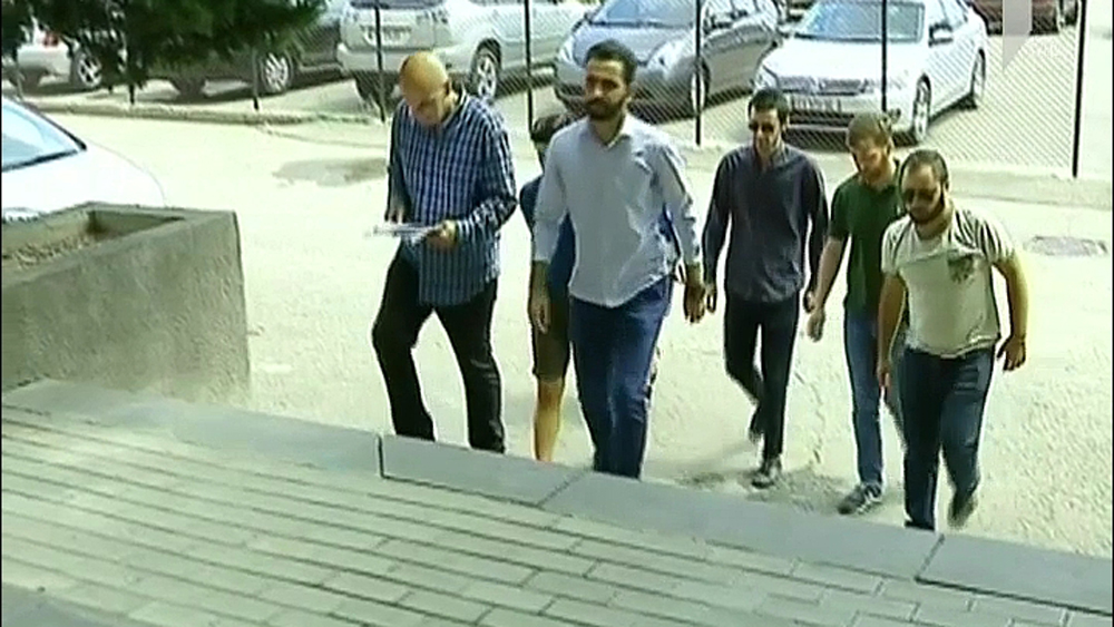 „ლეიბორისტების“ ახალგაზრდული ფრთის წევრები ცესკოში