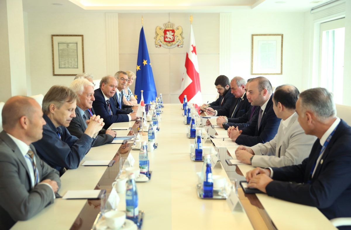 მამუკა ბახტაძე იულიხის კვლევითი ცენტრის წარმომადგენლებს შეხვდა