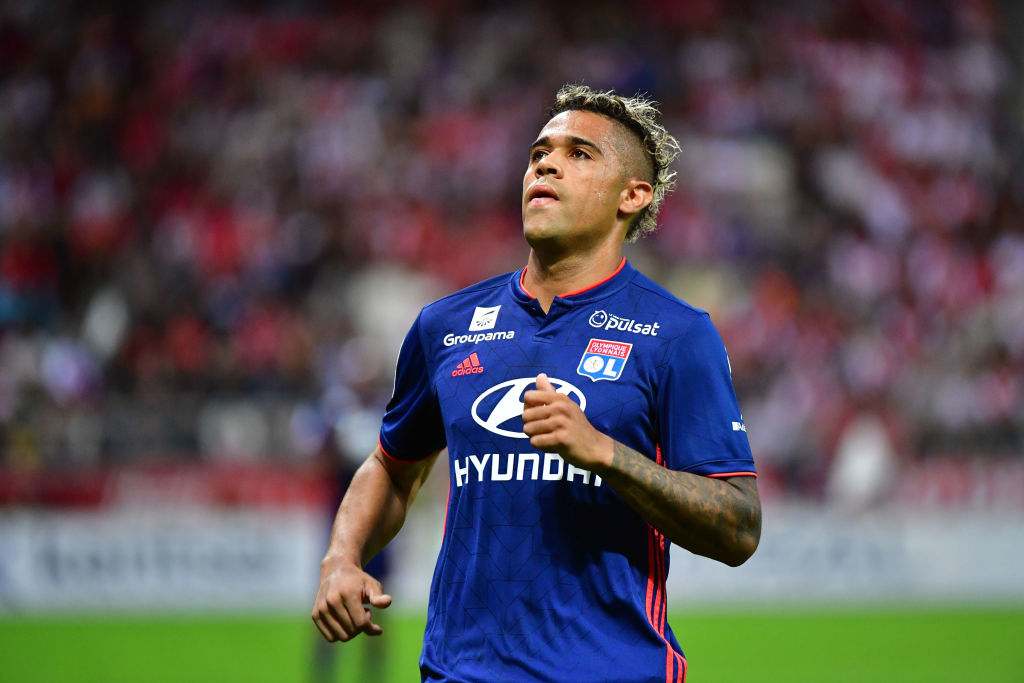 Mariano Diaz of Lyon during the French Ligue 1 match between Reims and Olympique Lyonnais at Stade Auguste Delaune on August 17, 2018 in Reims, France. (Photo by Dave Winter/Icon Sport via Getty Images)