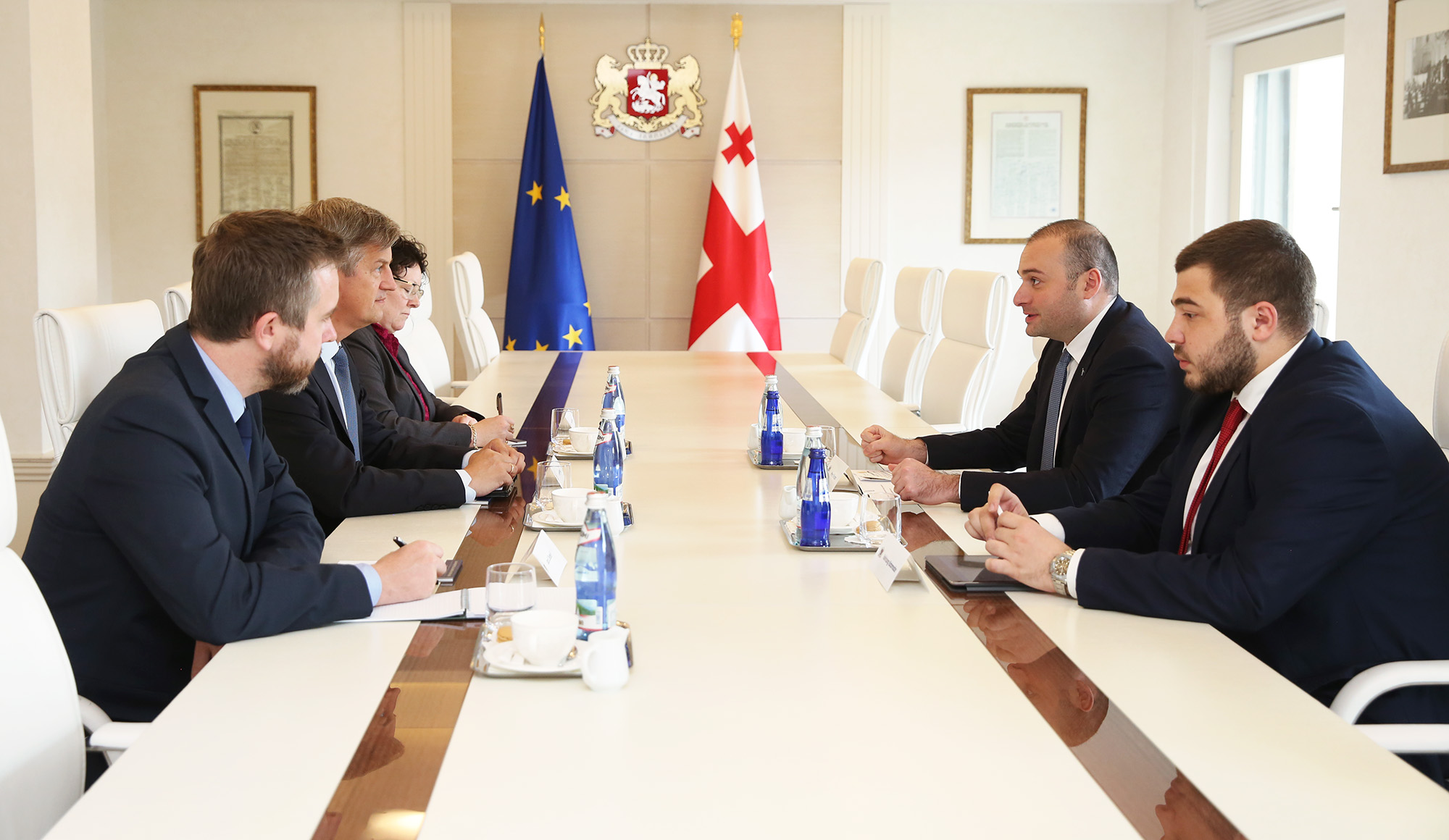 მამუკა ბახტაძე EUMM-ის ხელმძღვანელ ერიკ ჰოგს შეხვდა