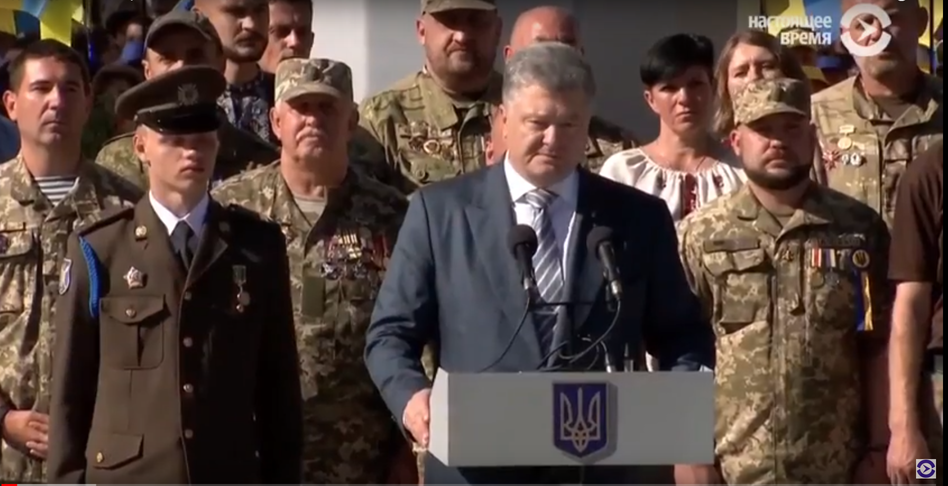 უკრაინის პრეზიდენტმა პეტრე პოროშენკომ ბოდიში მოიხადა, რომ საბრძოლო მოქმედებების შეწყვეტაზე დაპირება ვერ შეასრულა 