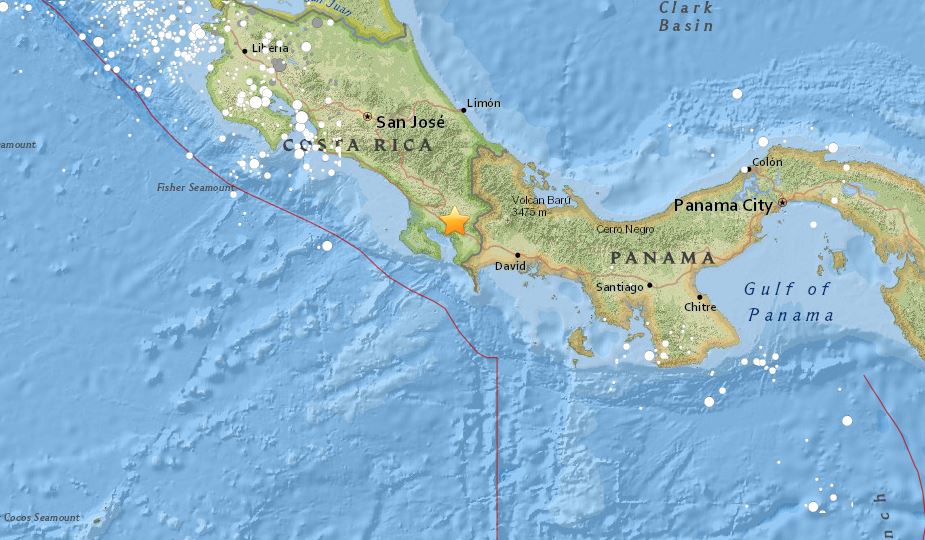 კოსტა რიკაში 6,1 მაგნიტუდის მიწისძვრა მოხდა