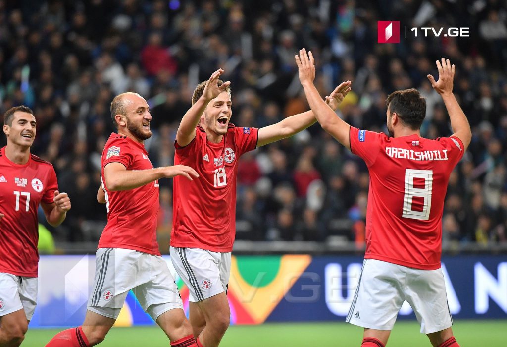 საქართველომ ყაზახეთს მოუგო – ჩაკვეტაძემ ერთა ლიგის პირველი გოლი გაიტანა (ვიდეო)