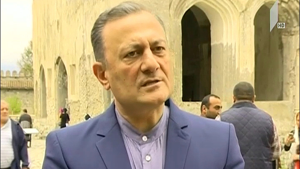 შალვა ნათელაშვილი ალავერდობის დღესასწაულზე