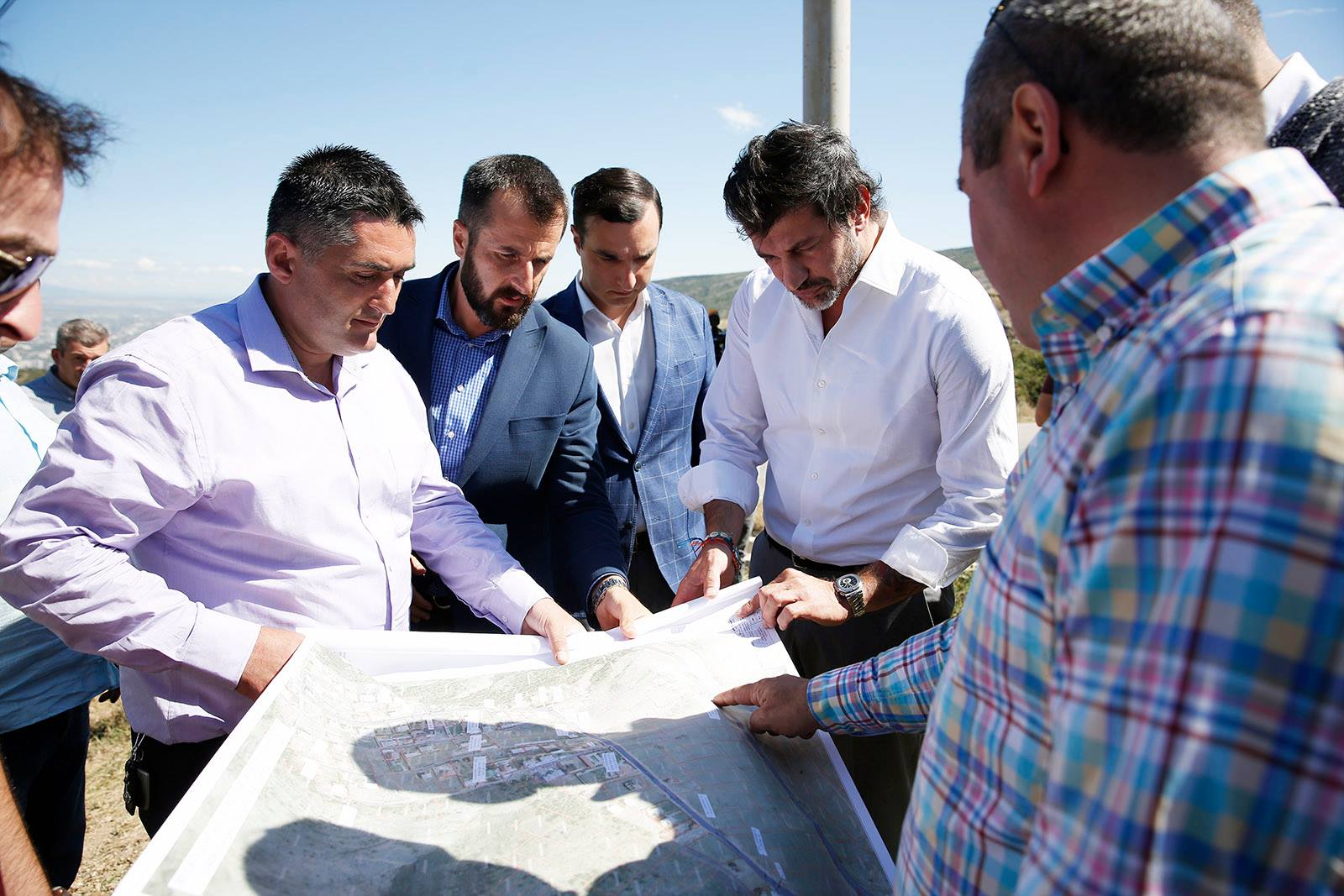 შინდისში წყლის მაგისტრალური და გამანაწილებელი ქსელი ეწყობა