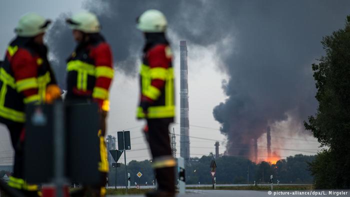 გერმანიაში, ნავთობგადამამუშავებელ ქარხანაში აფეთქება მოხდა