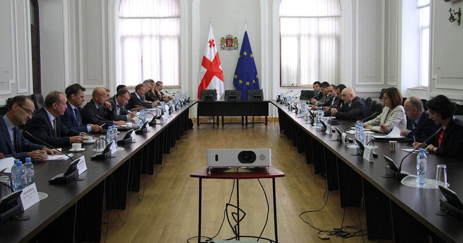 საქართველოს საგარეო საქმეთა სამინისტროში ჟენევის საერთაშორისო მოლაპარაკებების თანათავმჯდომარეებთან შეხვედრა გაიმართა