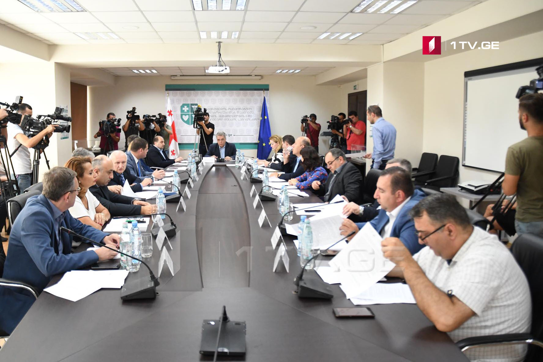 მინდელის შახტში ექსპერტიზის ჩატარების საკითხზე სამმხრივ კომისიაზე მსჯელობენ