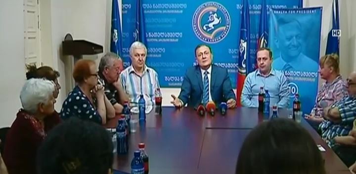 შალვა ნათელაშვილის შეხვედრა ეროვნულ უმცირესობებთან
