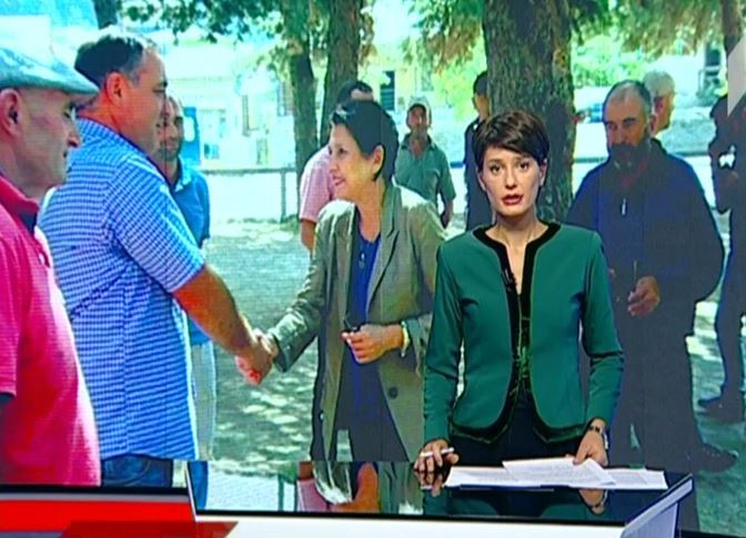 სალომე ზურაბიშვილი მესტიის მცხოვრებლებს შეხვდა