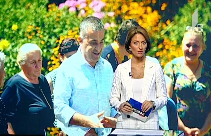 დავით ბაქრაძე ზუგდიდის მცხოვრებლებს შეხვდა