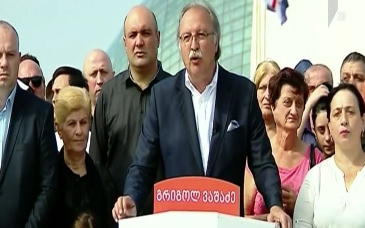 გრიგოლ ვაშაძე წინასაარჩევნო აქტივობას განაგრძობს