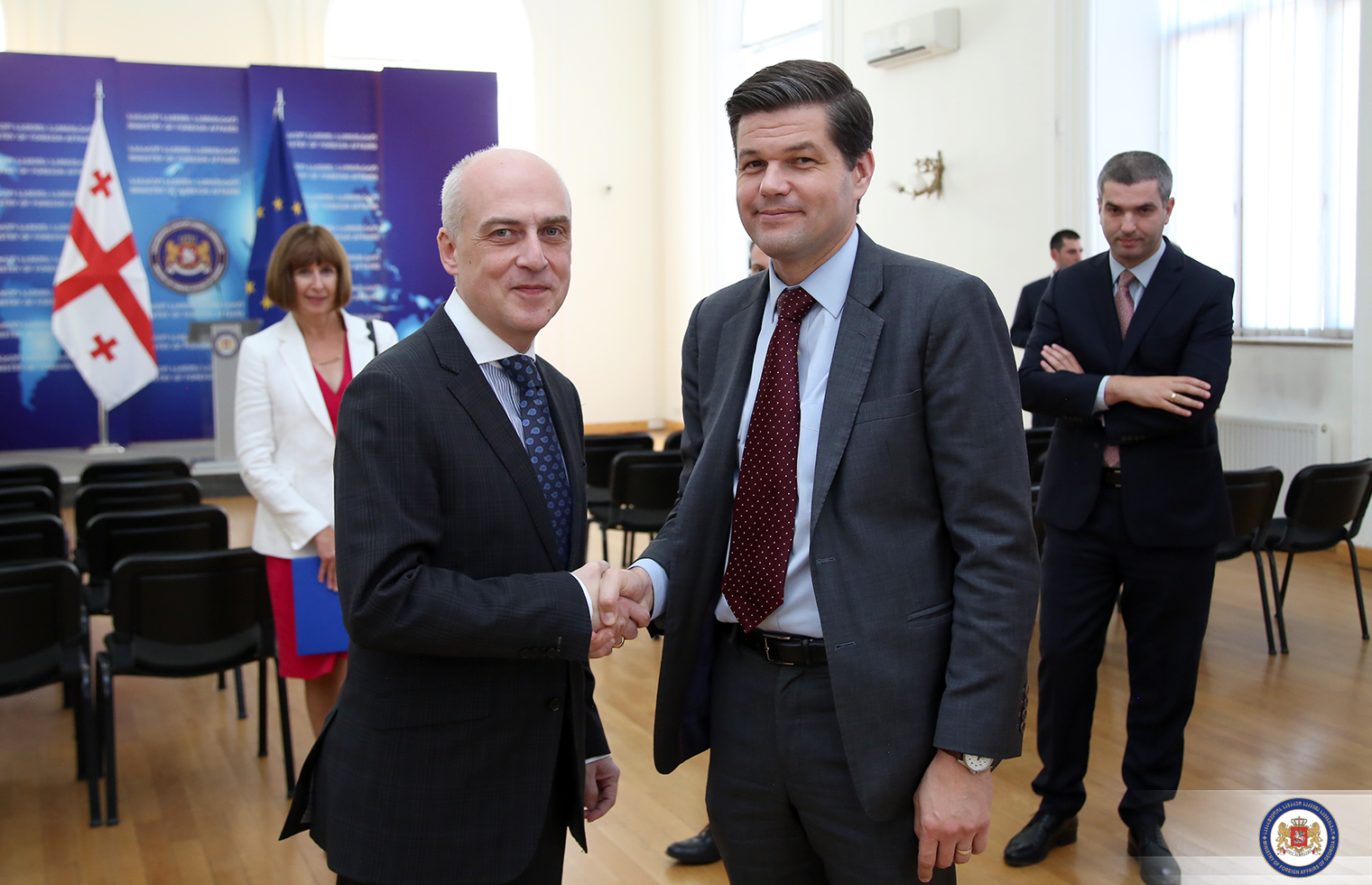 დავით ზალკალიანი ევროპისა და ევრაზიის საკითხებში აშშ-ის სახელმწიფო მდივნის თანაშემწე უეს მიტჩელს შეხვდა