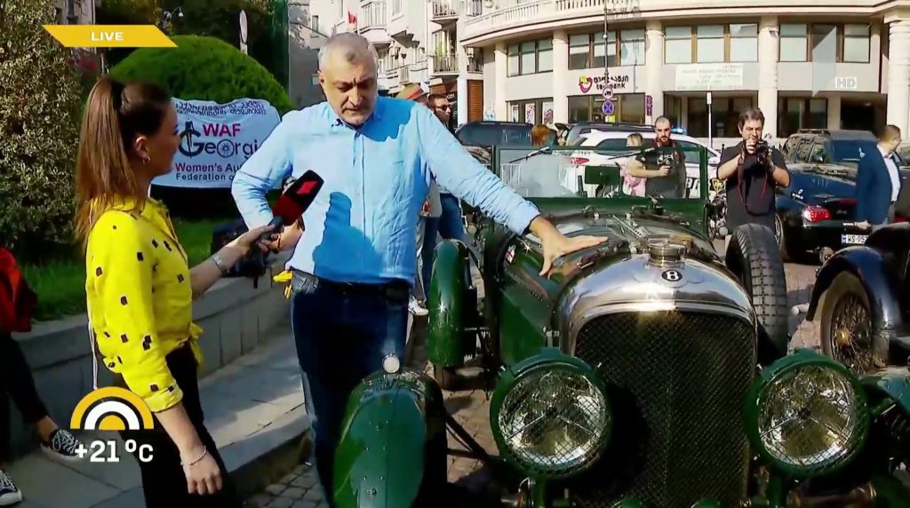 #ახალიდღე კლასიკური ავტომობილების რალი