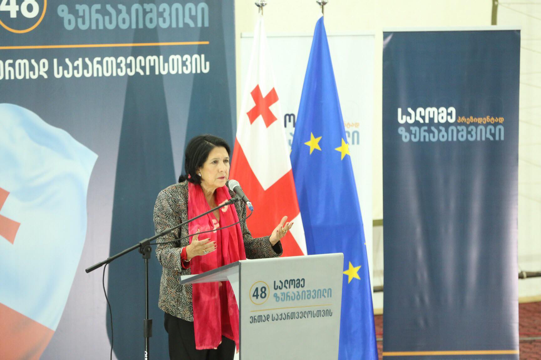 სალომე ზურაბიშვილი - ოკუპირებული ტერიტორიები ჩვენი მთავარი ტკივილია, ამ პრობლების დაძლევა ჩემი ერთ-ერთი მთავარი მიზანია