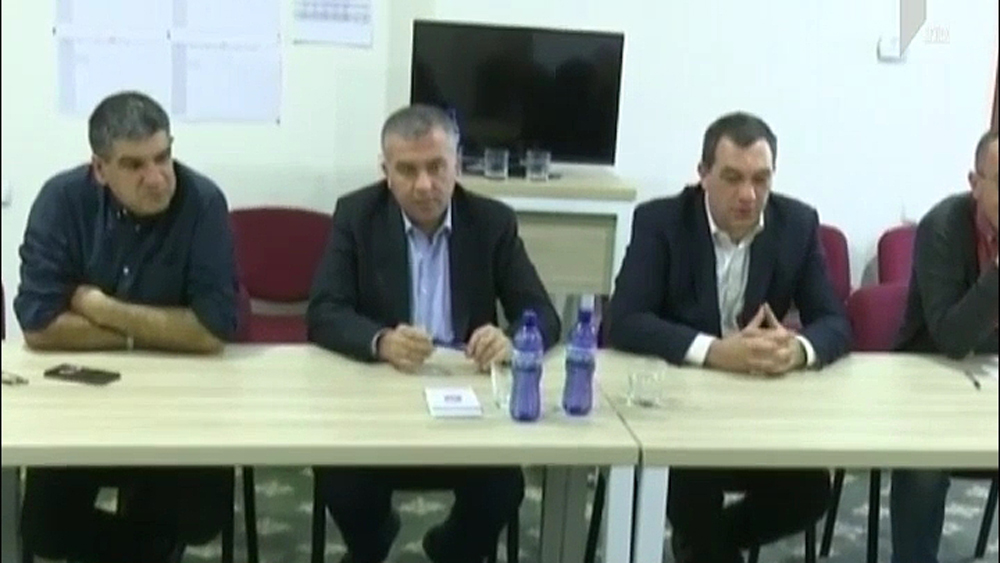 დავით ბაქრაძის შეხვედრა „აფხაზთა კრების“ წარმომადგენლებთან