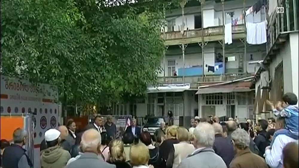 გრიგოლ ვაშაძის შეხვედრა მოსახლეობასთან  