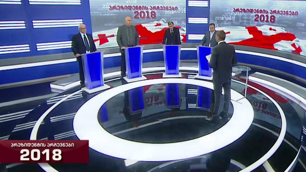 #არჩევნები2018 #დებატები2018 კახა კუკავა, აკაკი ასათიანი, ლევან ჩხეიძე და ვახტანგ გაბუნია #LIVE