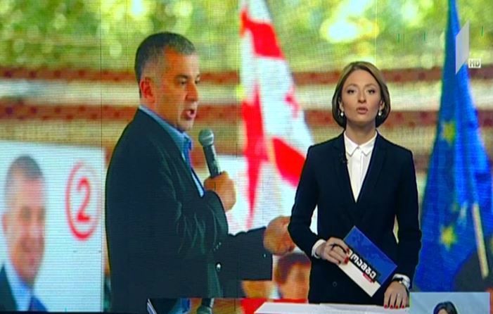 დავით ბაქრაძე გორის მცხოვრებლებს შეხვდა