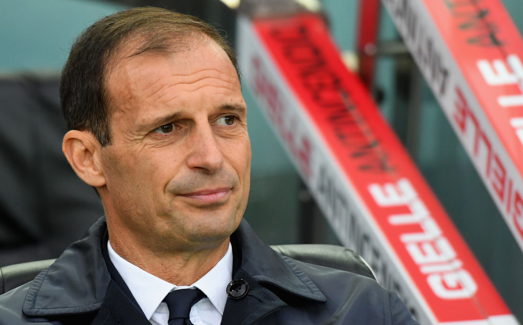 UDINE, ITALY - OCTOBER 06:  Massimiliano Allegri head coach of Juventus looks on during the Serie A match between Udinese and Juventus at Stadio Friuli on October 6, 2018 in Udine, Italy.  (Photo by Alessandro Sabattini/Getty Images)