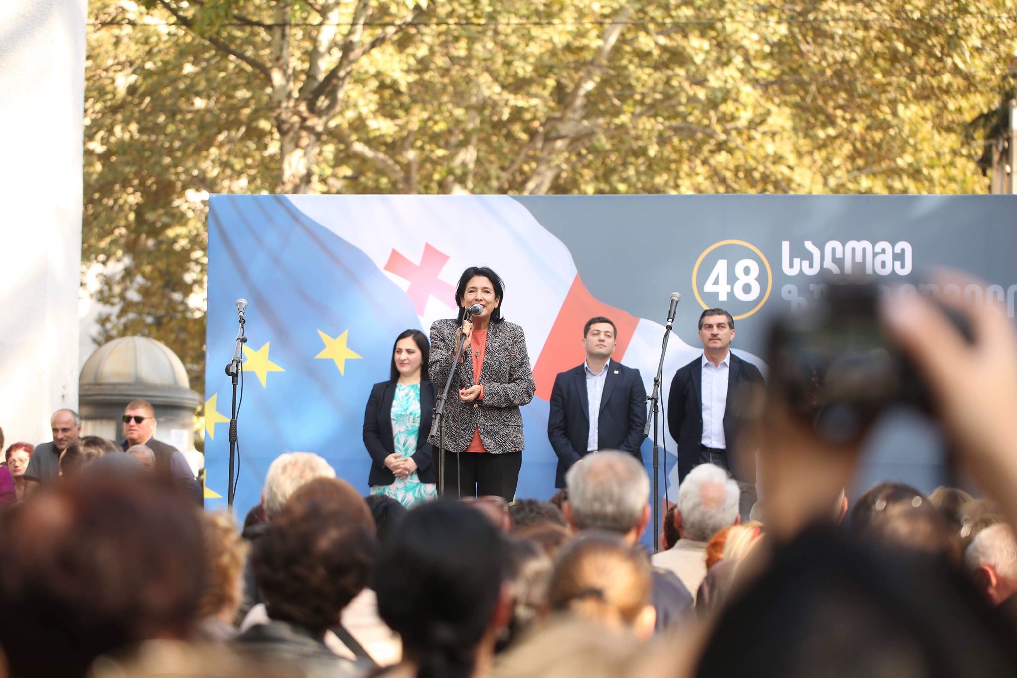 სალომე ზურაბიშვილი - საოკუპაციო ხაზი უნდა მოვშალოთ და დავიბრუნოთ ნამდვილი საზღვრები, რასაც სჭირდება ჭკუა, დიპლომატია, მაგრამ პირველ რიგში ადამიანების გაერთიანება