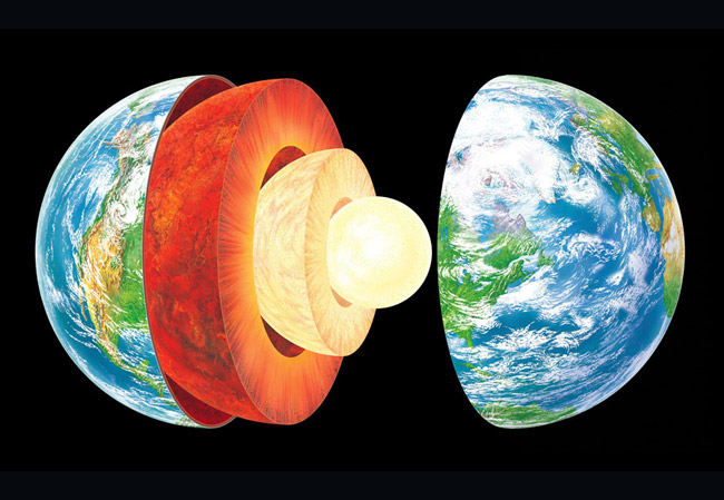 გეოლოგებმა დაამტკიცეს, რომ დედამიწის შიდა ბირთვი სინამდვილეში მყარია