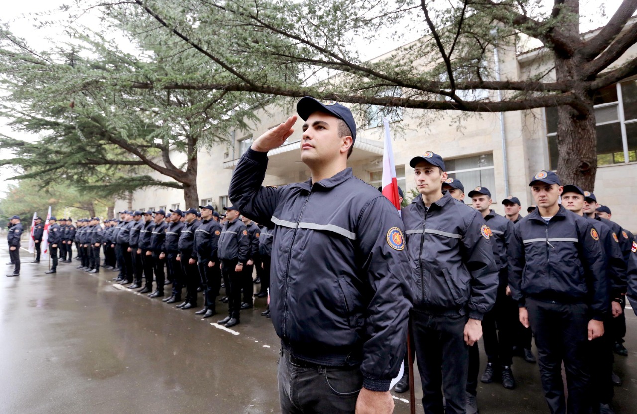 ორმოცმა ახალდანიშნულმა მართლწესრიგის ოფიცერმა პოლიციელის ფიცი დადო