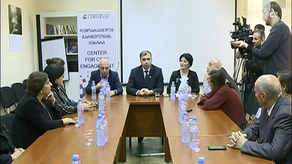 კახა კუკავას შეხვედრა მხარდამჭერებთან