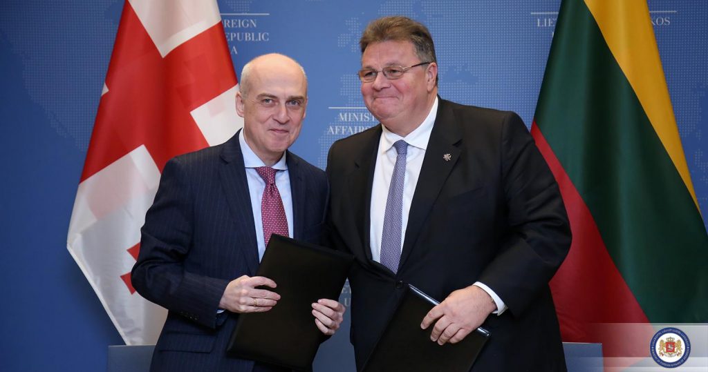 საქართველოსა და ლიეტუვას შორის ევროატლანტიკური ინტეგრაციის კომისიის ოქმი გაფორმდა