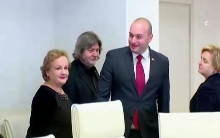 მამუკა ბახტაძე ევროპარლამენტის სადამკვირვებლო დელეგაციას შეხვდა