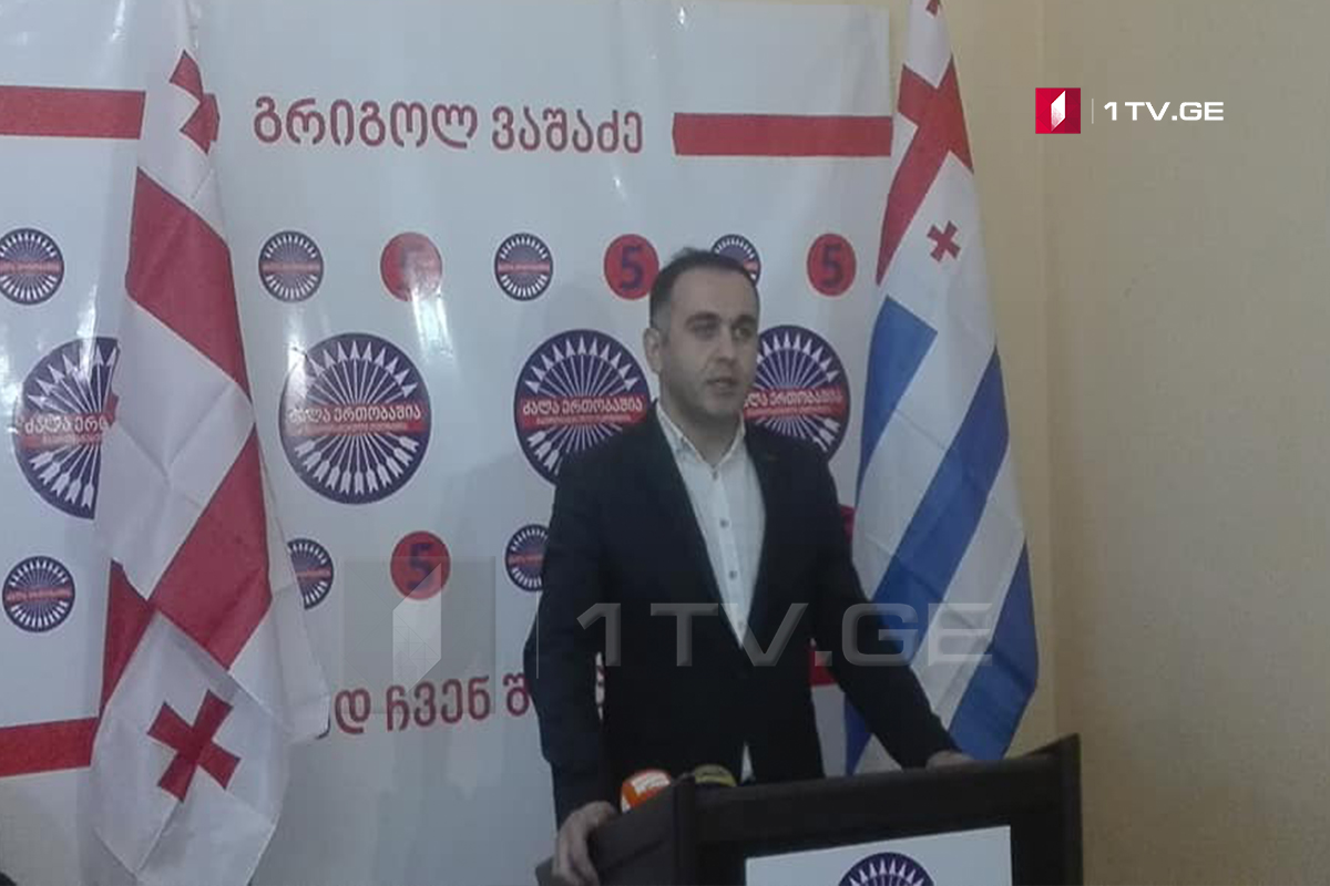 „ძალა ერთობაშიას“ ბათუმის საარჩევნო შტაბში პრესკონფერენცია გაიმართა