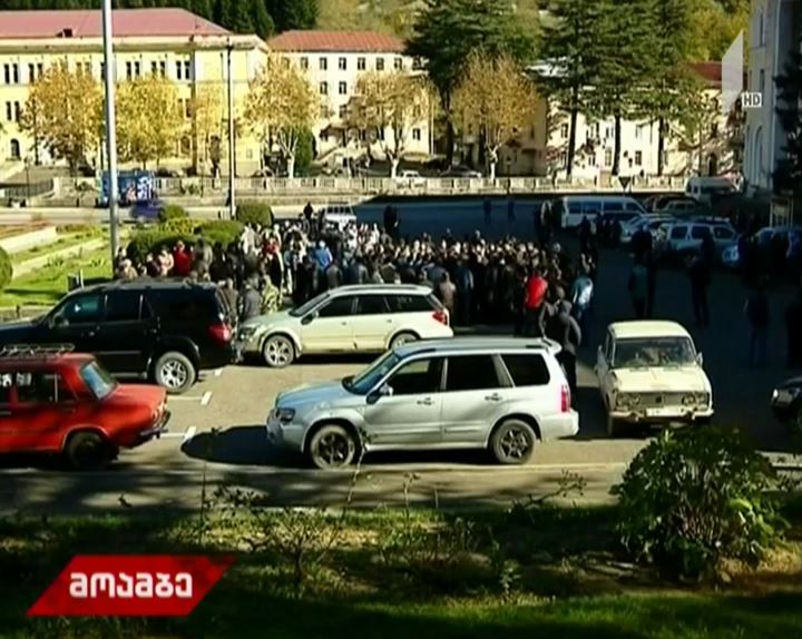 ტყიბულში მეშახტეების აქცია შეწყდა