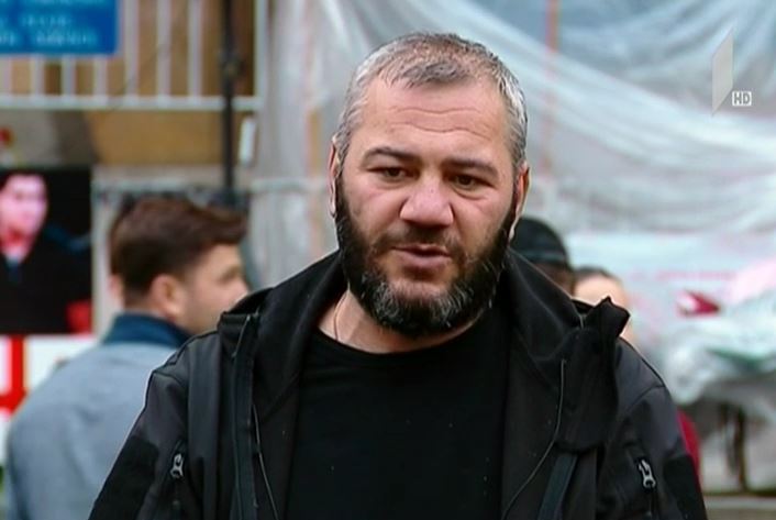 "ევროპული საქართველოს" წევრები ზაზა სარალიძის მხარდამჭერ აქციაზე მივიდნენ