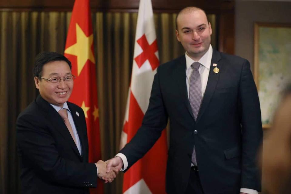 მამუკა ბახტაძემ და Bank of China Group-ის თავმჯდომარემ ფინანსურ სექტორში ორმხრივი თანამშრომლობის გააქტიურებაზე ისაუბრეს