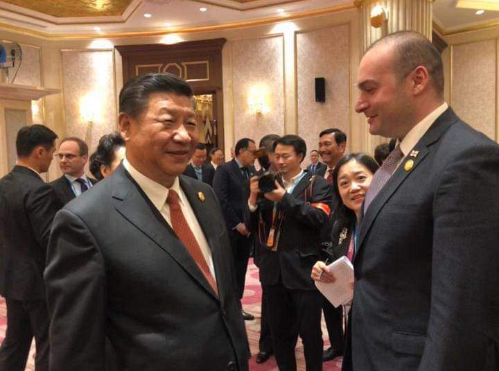 მამუკა ბახტაძე ჩინეთის პრეზიდენტ სი ძინპინის სახელით გამართულ ოფიციალურ მიღებას დაესწრო