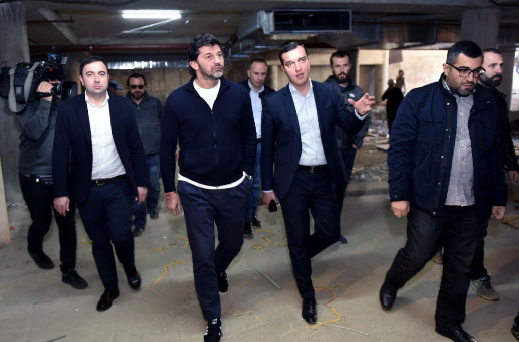 ორბელიანის მოედნის რეაბილიტაციის ფარგლებში, მიწისქვეშა ავტოსადგომის მშენებლობა დასრულდა
