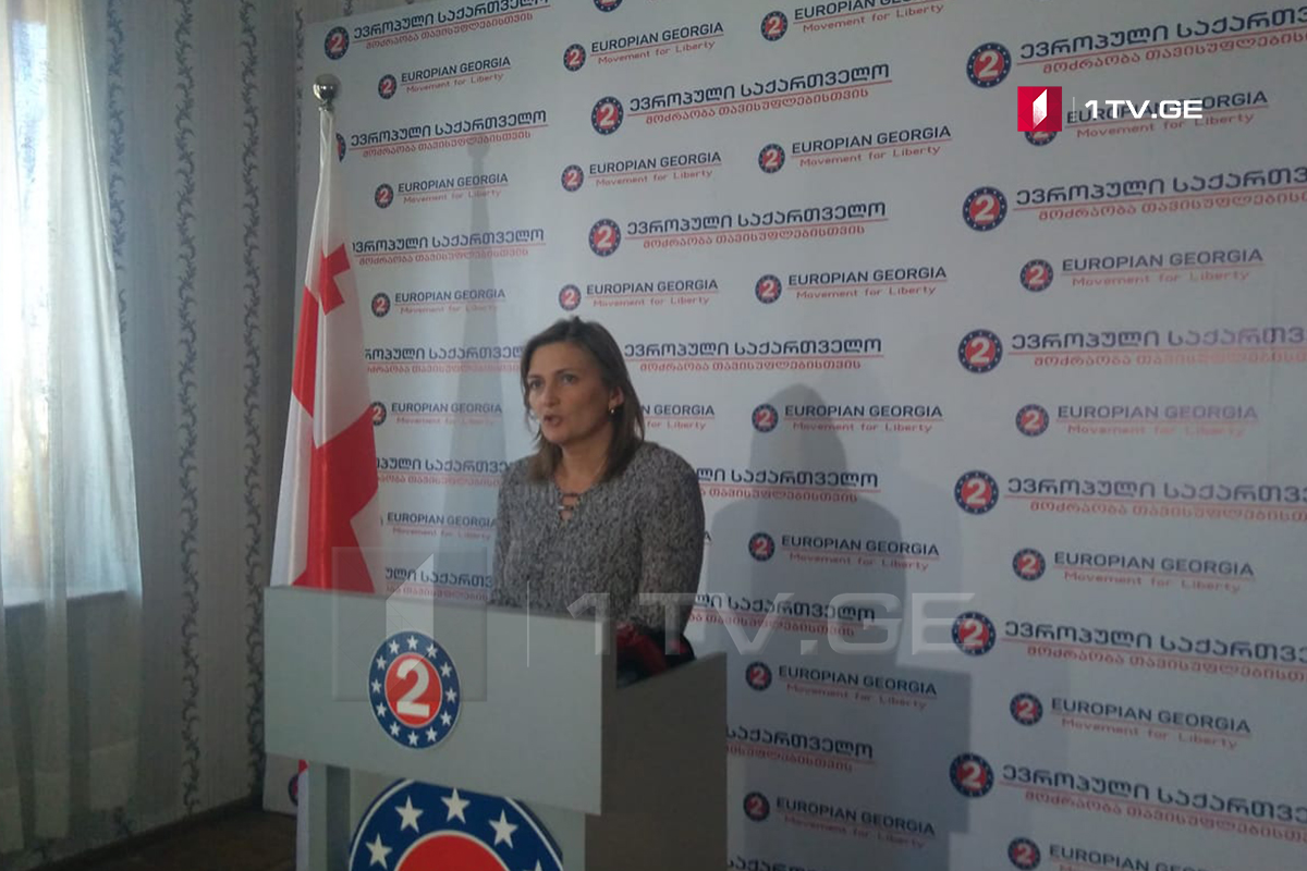 ლელა ქებურია - ირაკლი ღურწკაიას განცხადება, რომ „ნაციონალური მოძრაობის“ მხარდაჭერა მისთვის მიუღებელია, სიმართლეს არ შეესაბამება
