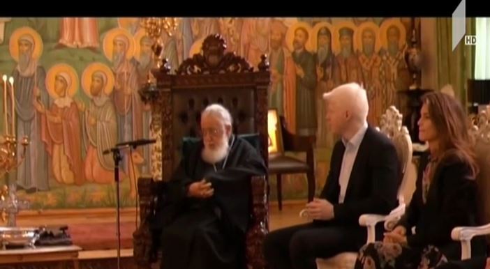 ილია მეორემ ბერა ივანიშვილი და მისი მეუღლე ნანუკა გუდავაძე საპატრიარქოში მიიღო