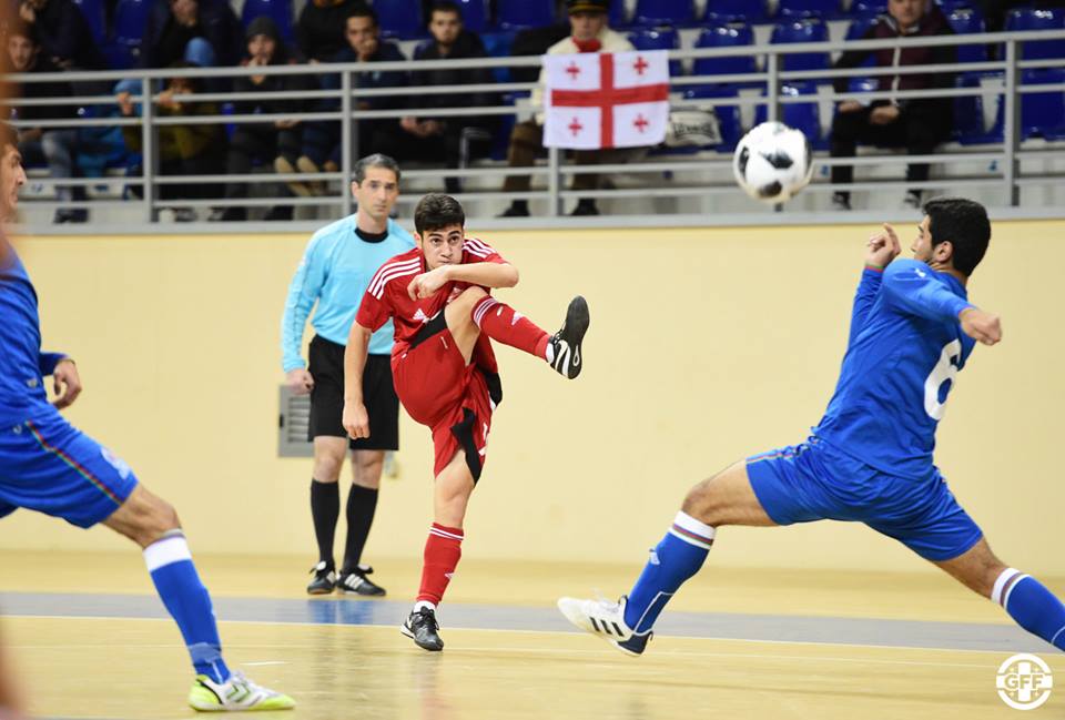 ფუტსალი. საქართველოს 19-წლამდელთა ნაკრები პირველ მატჩში დამარცხდა