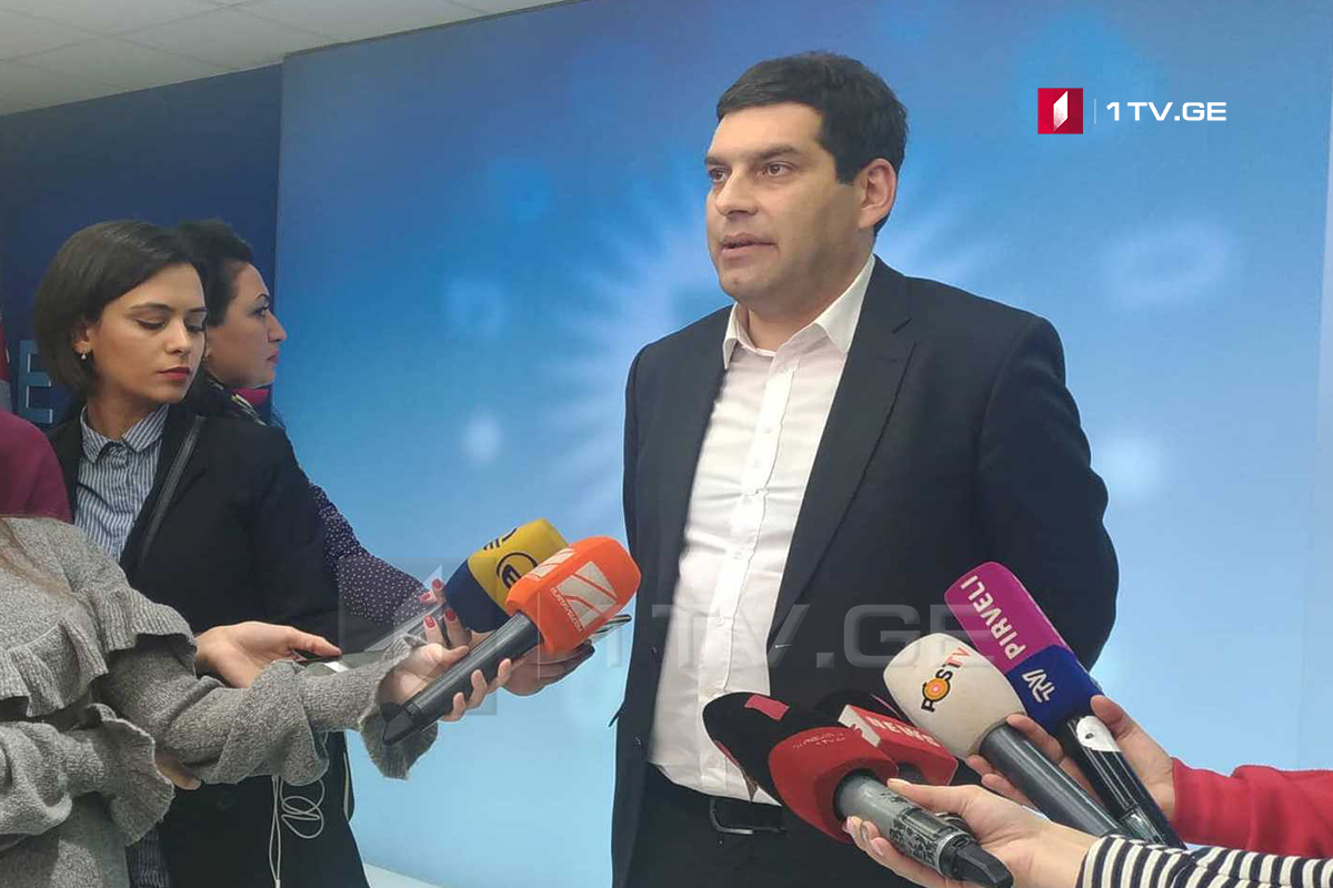 ბექა დავითულიანი - ოპოზიციის დაანონსებული კამპანია კანონის ჩარჩოებს თუ გასცდება, რეაგირება იქნება მკაცრი და კანონის შესაბამისი