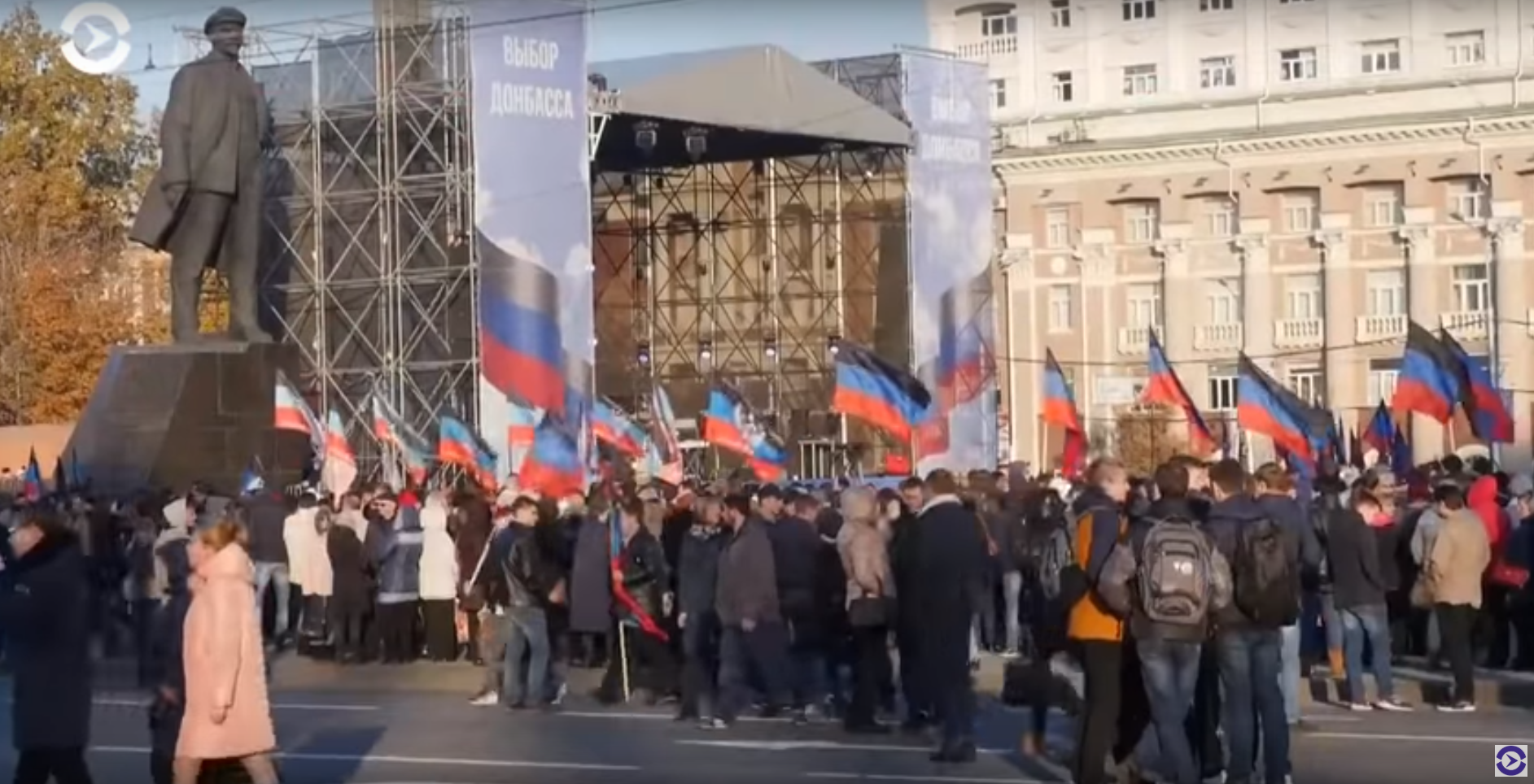 კიევის მიერ არაკონტროლირებად ტერიტორიაზე არჩევნები გაიმართა