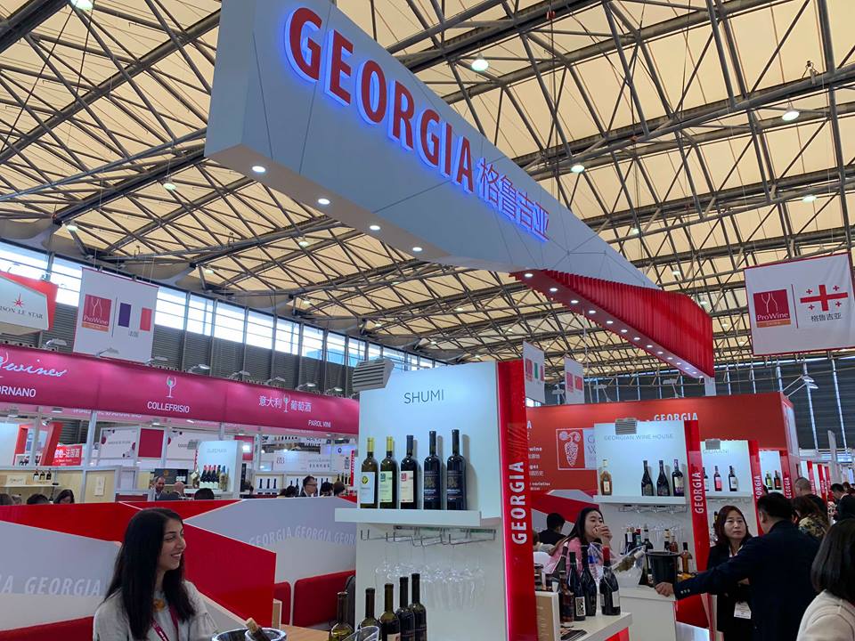 ქართული ღვინის კომპანიები შანხაიში საერთაშორისო გამოფენაში მონაწილეობენ