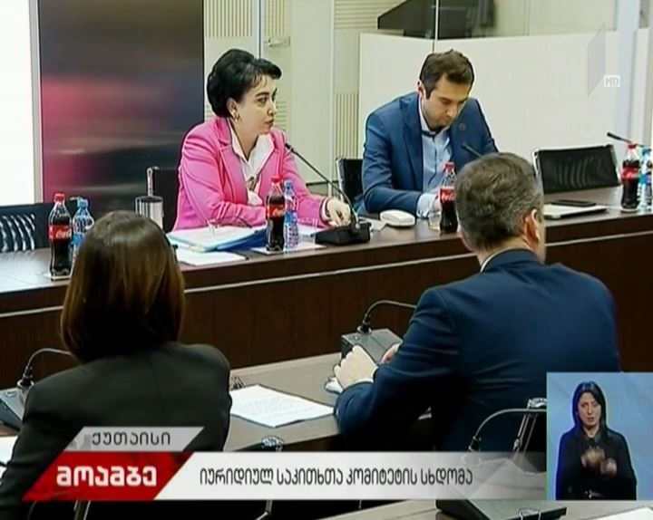 კამათი იურიდიულ საკითხთა კომიტეტის სხდომაზე
