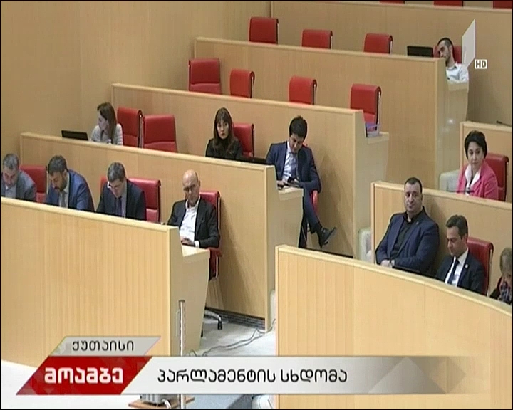 პარლამენტში 2019 წლის ბიუჯეტის პროექტს განიხილავენ