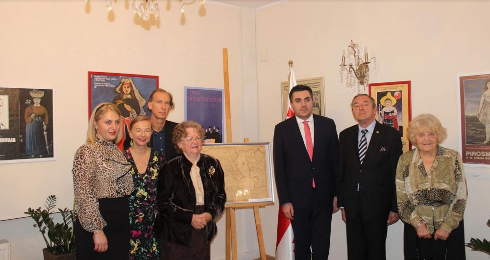 საქართველოს მთავრობას ფრანგი კარტოგრაფის გილიომ დელილის მიერ მე-18 საუკუნეში შესრულებული კავკასიის რუკა გადაეცა
