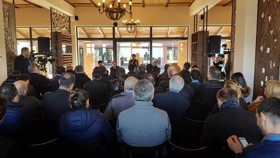 სალომე ზურაბიშვილი კახეთში ახალგაზრდა მეღვინეებს შეხვდა