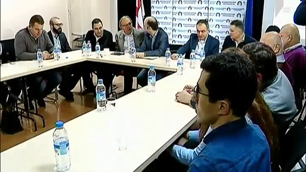 გრიგოლ ვაშაძე მესამე სექტორს შეხვდა